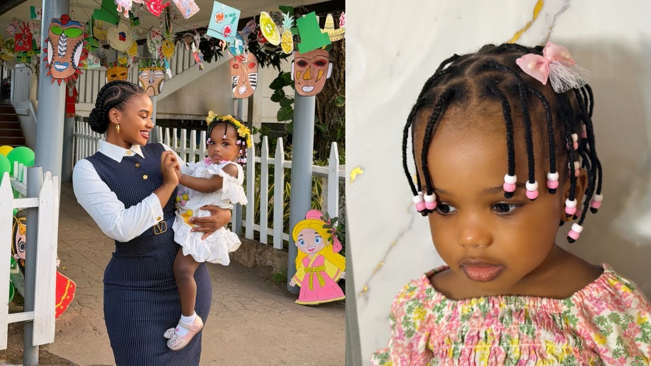 My baby's New journey 🎒Amara starts school 🥰