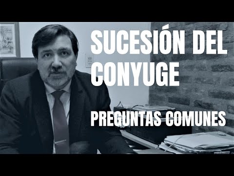 Video: ¿Se requiere la sucesión cuando muere un cónyuge?