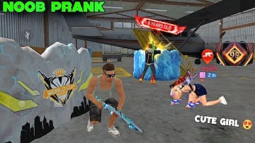 Worldchat Noob Prank With Girl 😍 लेकिन Collection Versus हो गया 😨 New Funny Prank 😂 Garena Free Fire