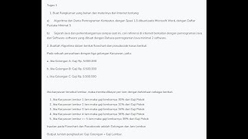 Tugas 1 Algoritma dan Pemerograman Membuat Flowchart dan Pseudocode Dengan VSCode UT
