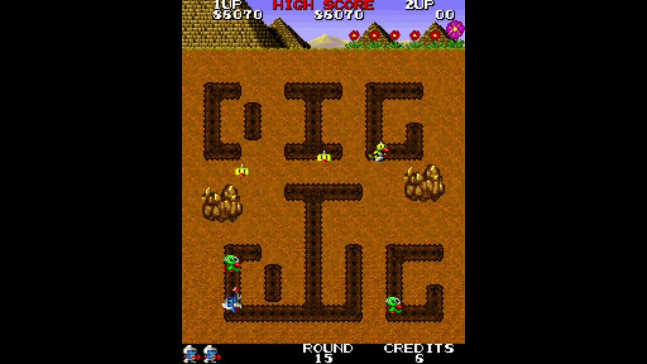 dig dug arrangement netplay