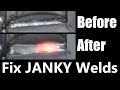 Dealing with Under Penetrated Welds (Non-Structural)