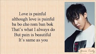 Without You G-Dragon (결국 feat ROSÉ) Lyrics