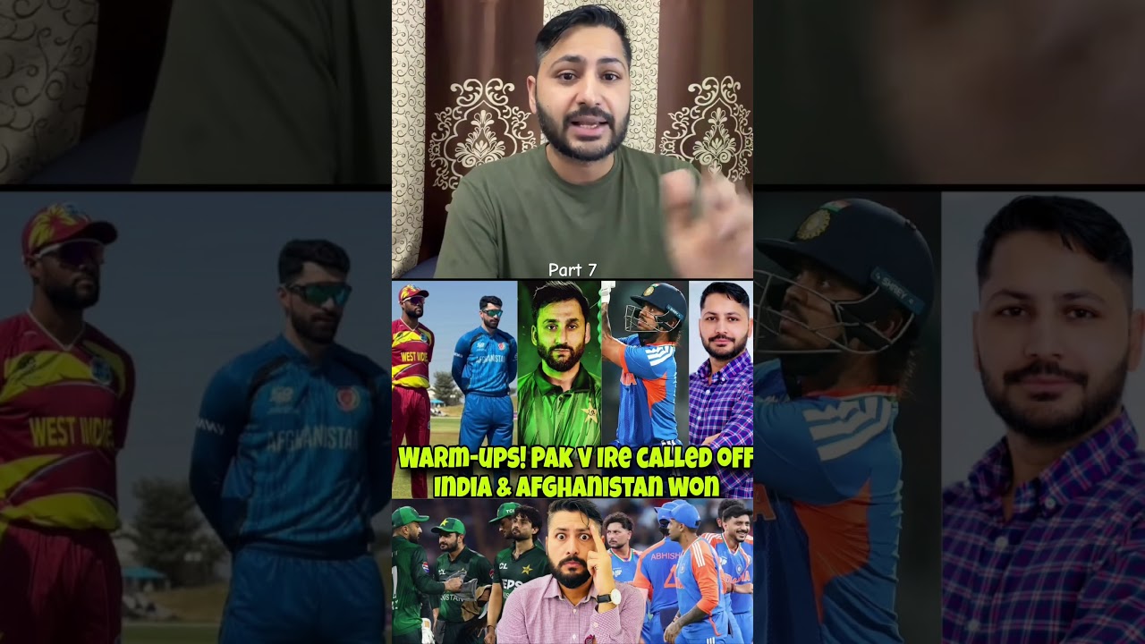 WC 2026 Warm-ups #TheFaiziCricketShow #WC2026Warmups #RainDelay #IndvsSA #AfgvsWI #PakvIRE