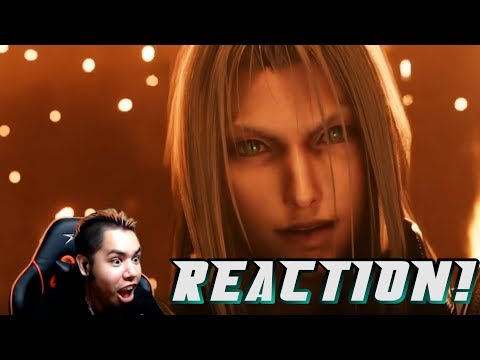 Final Fantasy VII Remake E3 2019 Gameplay Trailer REACTION! | HMK