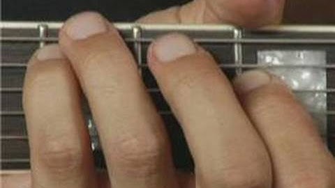 2nd Inversion of D Minor Guitar Chord on the Bottom Strings : Guitar Chord Dictionary 21