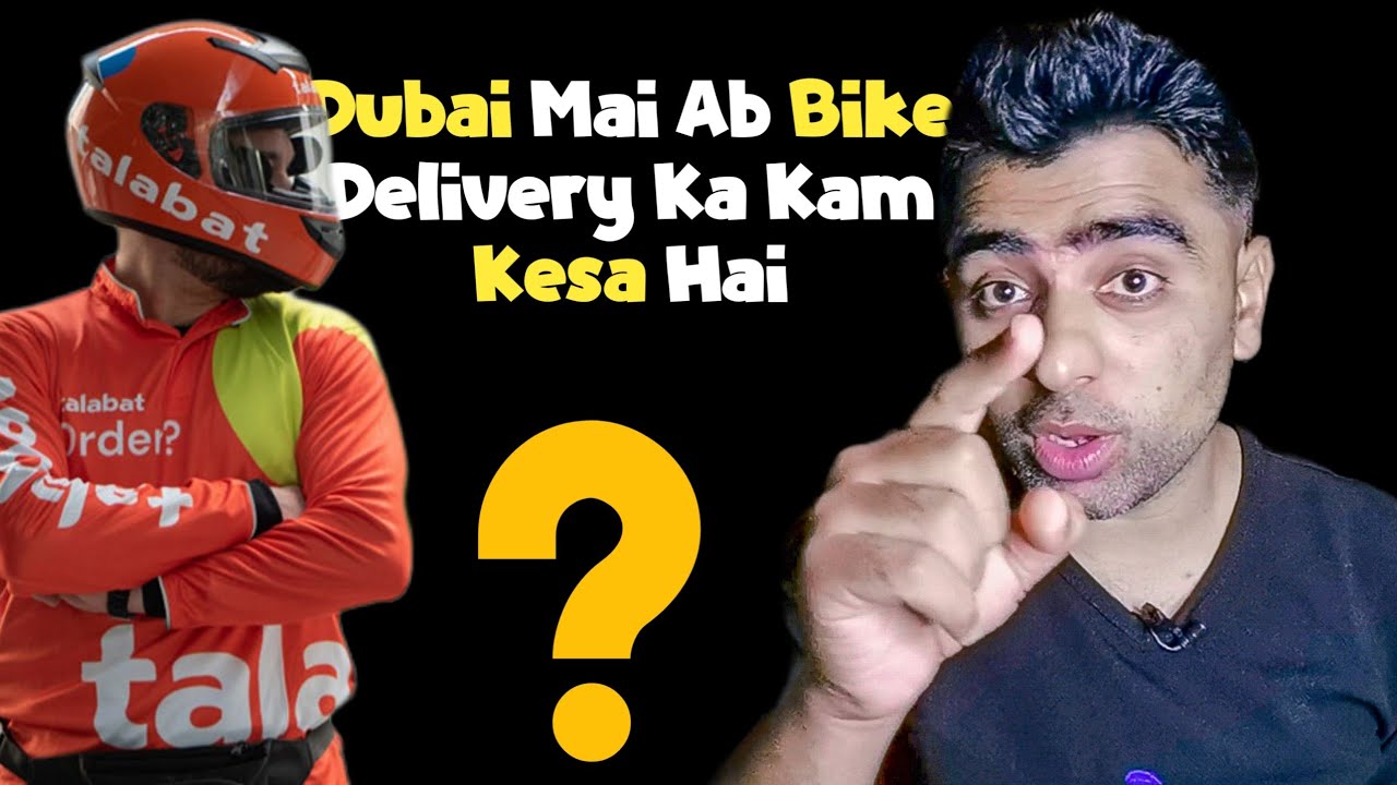 How is the job of bike delivery in Dubai? how to earning in bike job
