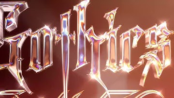 Turn Your Text or Logo Into a 3D Iridescent Chrome Style - Photoshop Text Effect