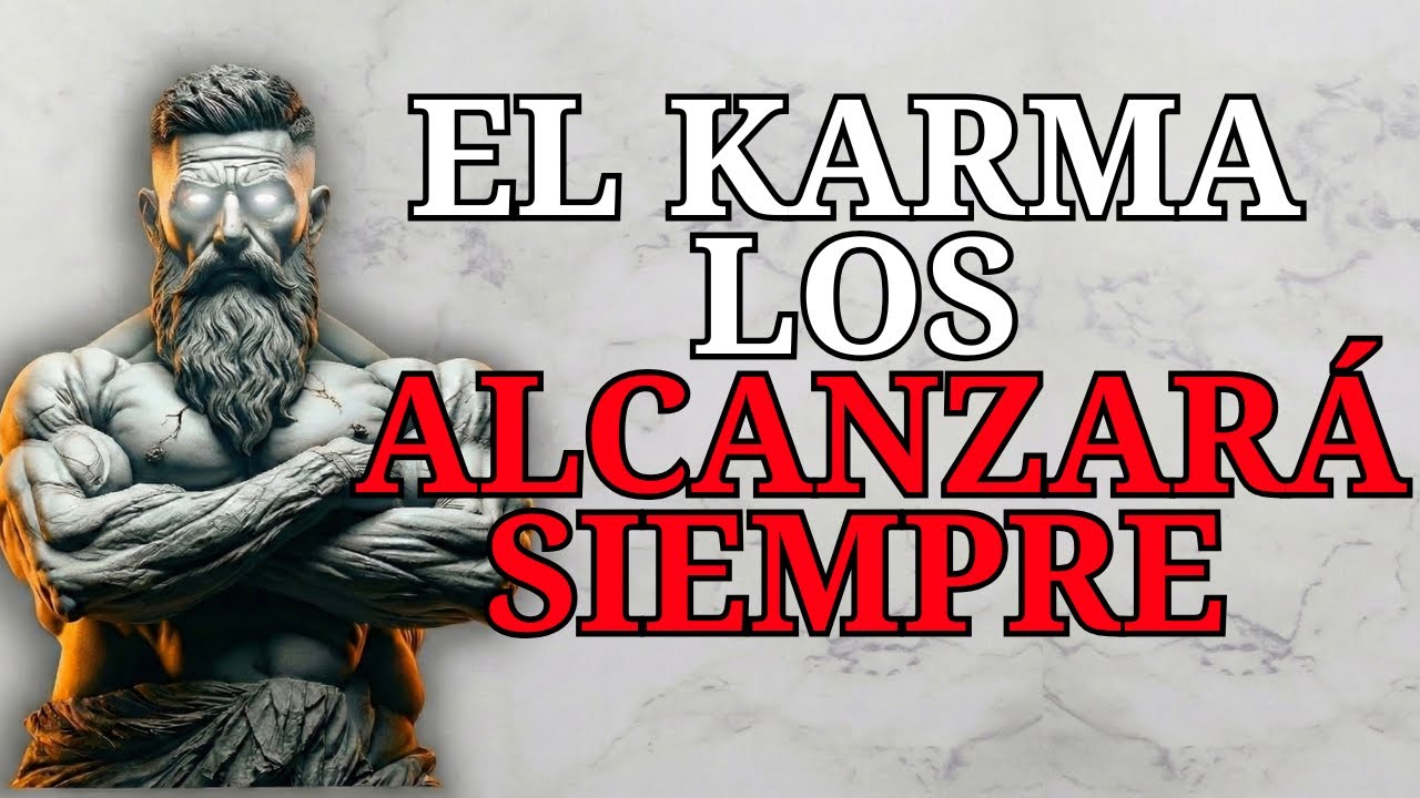 Te LASTIMARON El CORAZÓN… Ahora El KARMA Les Está Respondiendo | Estoicismo