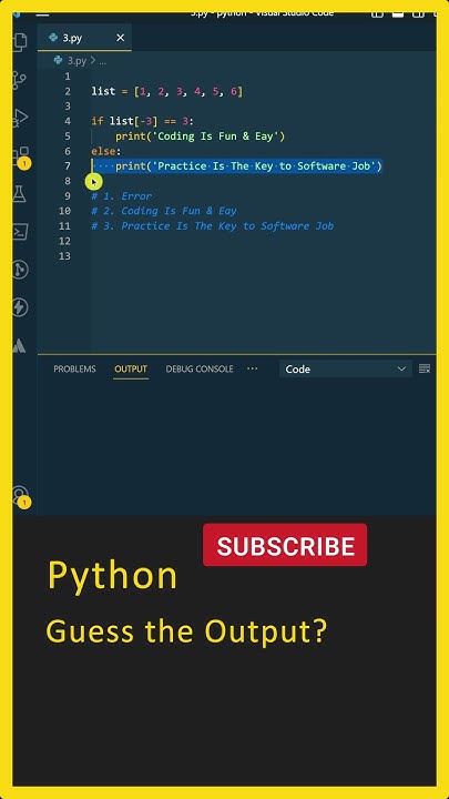 Python For Beginners (Guess the Output), Python For Beginners In Telugu ...