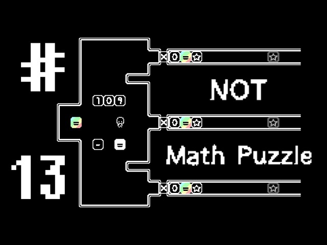 高難易度同期【NOT Math Puzzle】#13 - YouTube