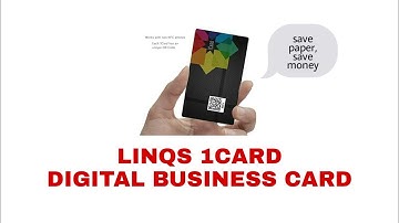 1 CARD DIGITAL BUSINESS CARD BY LINQS
