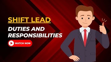 Shift Lead Duties And Responsibilities