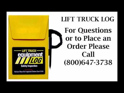 Lift Truck Log (Daily Checklist)