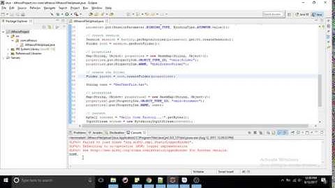 Upload a file in Alfresco using java | Code Factory