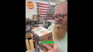 Amazon Box Packed: 4 Axe Heads &amp; Too Much Tape! #shorts