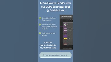 Houdini Renders with GridMarkets’ LOPs Submitter Tool