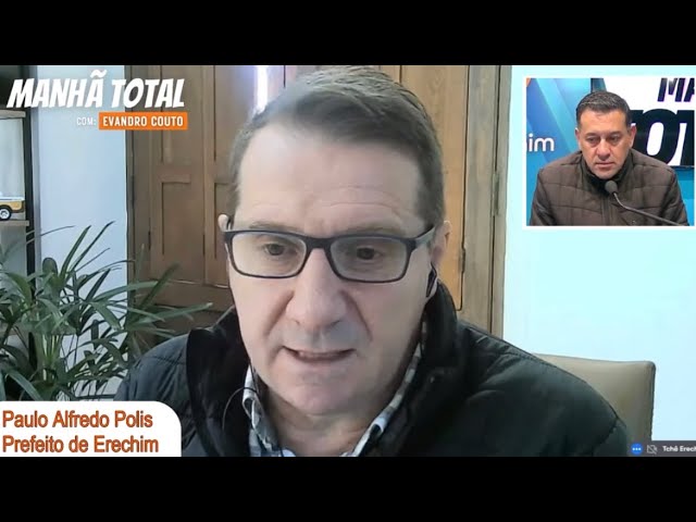 Entrevista semanal com Paulo Alfredo Polis, prefeito de Erechim. 