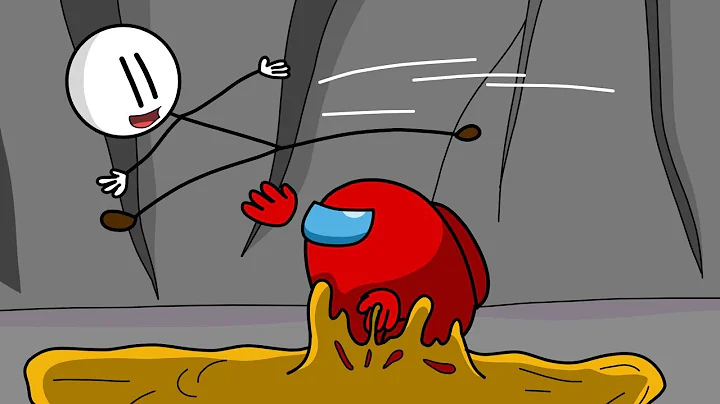 Among us Impostor trolled by Henry Stickmin Funny Cartoon Movie - Henry Stickmin Animation