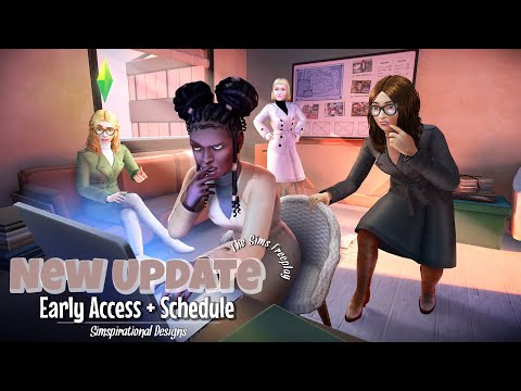 NEW UPDATE: EARLY ACCESS + SCHEDULE | The Sims Freeplay | Simspirational Designs