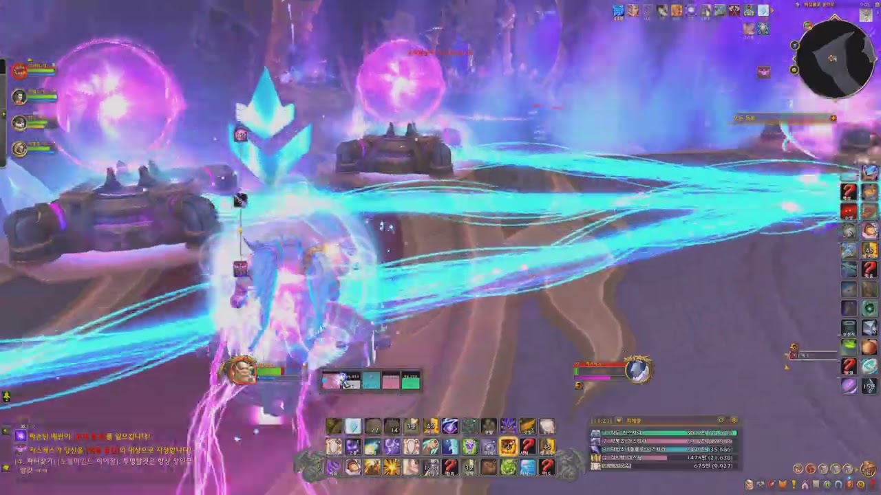 와우: 한범: 신화: 공결탑 제나스 : 수양 사제 시점