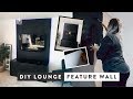 DIY Lounge Feature Wall | Wood Panelling TV Mount