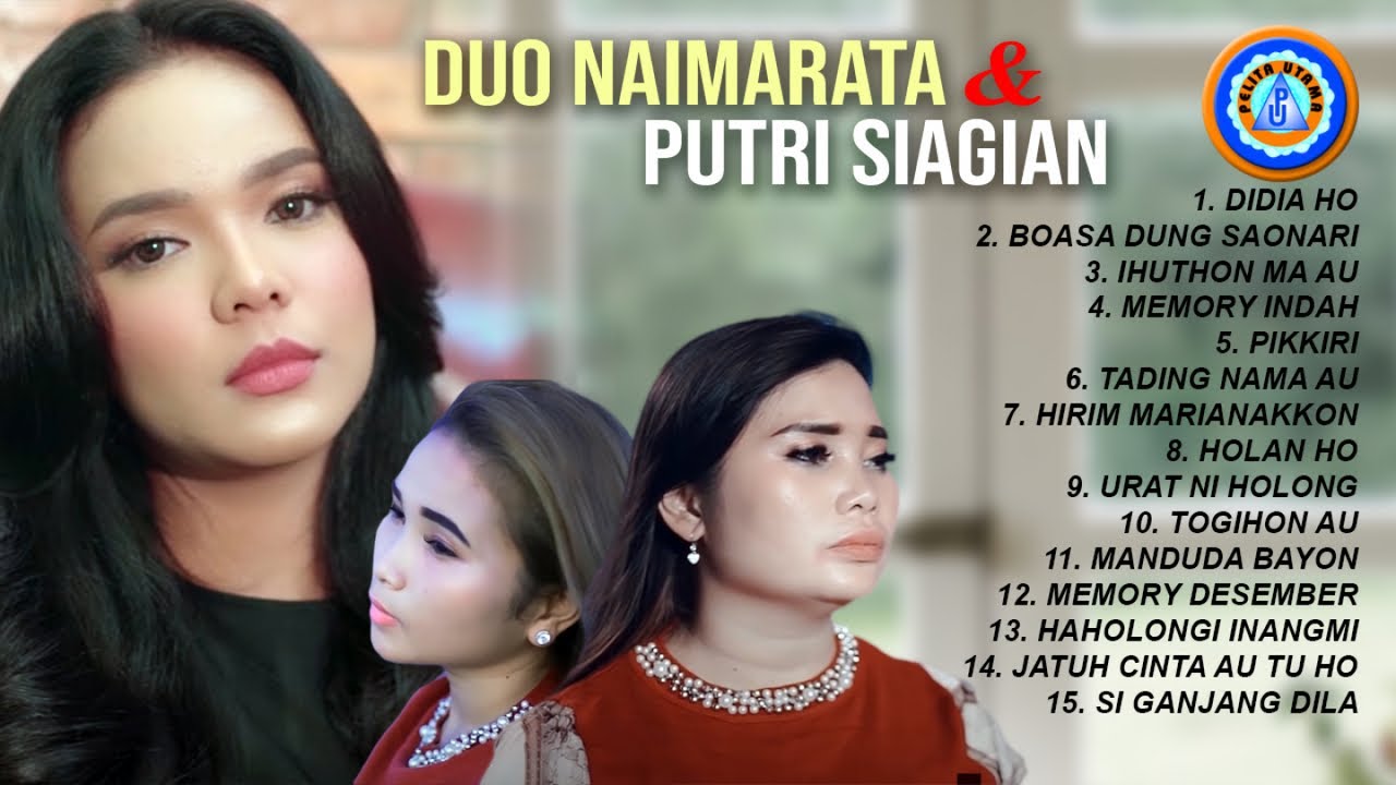 Duo Naimarata & Putri Siagian || Lagu Batak Terbaik || Full Album (Official Music Video)