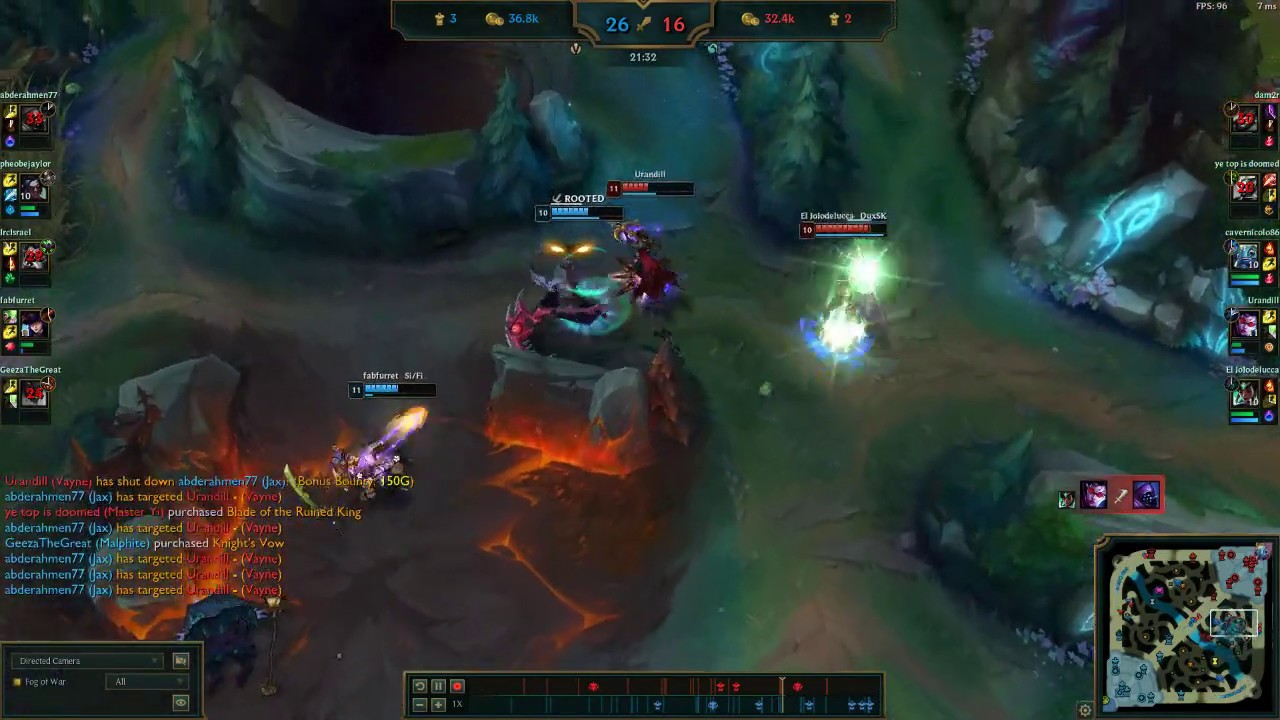 League of Legends Caitlyn vs Fizz