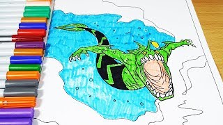 Coloring Pages Ben 10 Ripjaws - Ben 10 Omniverse Ben 10 Ultimate Alien Coloring Book 2018 screenshot 5