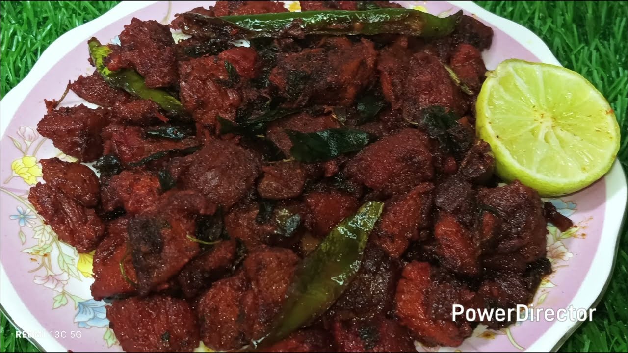 Hyderabadi Kadak Tala Hua Gosht/Mutton Fry/Crispy Mutton Fry/Tala hua Gosht Hyderabadi