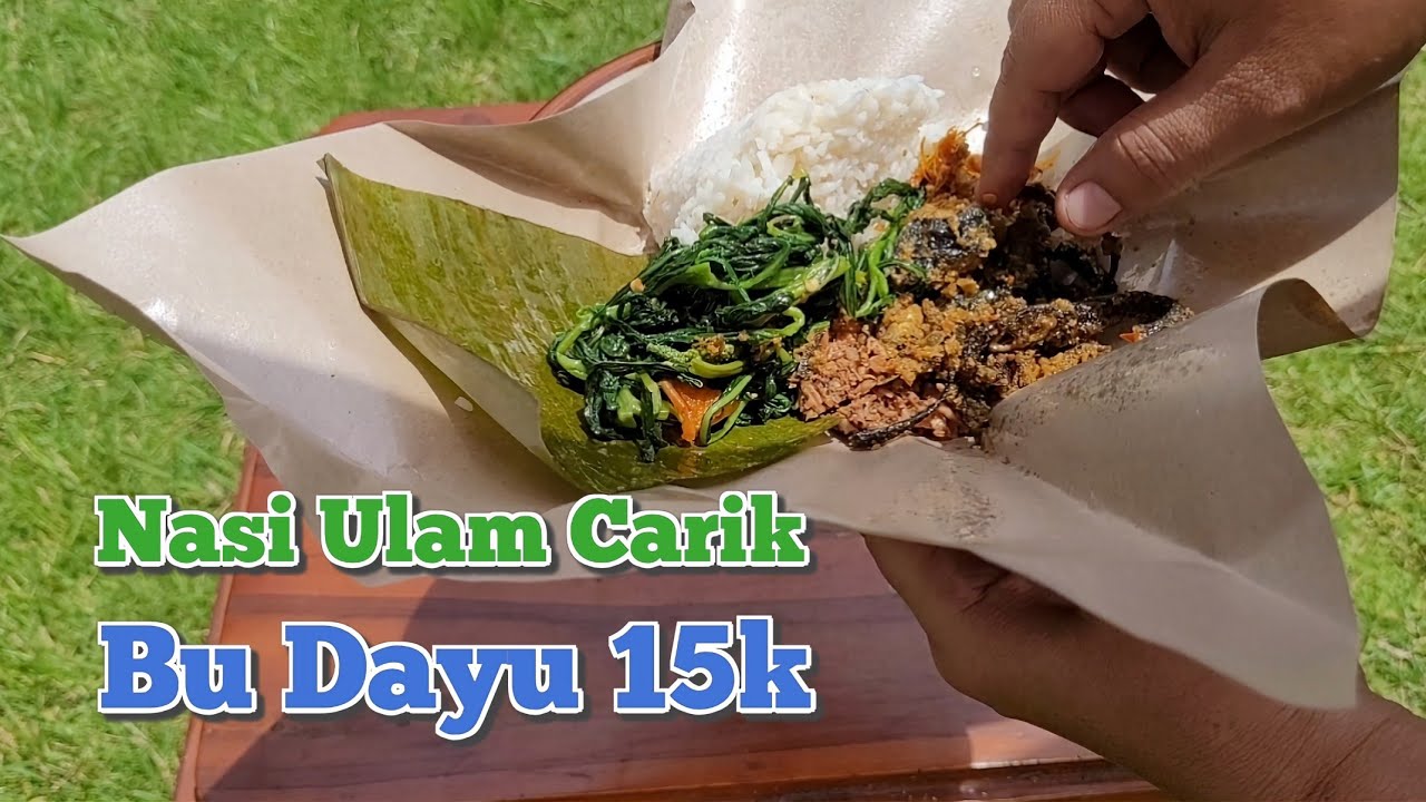 Nasi ULAM CARIK Bu Dayu 15k #kuliner