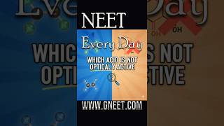 Which Acid Does NOT Show Optical Isomerism? | NEET Chemistry PYQ Explained