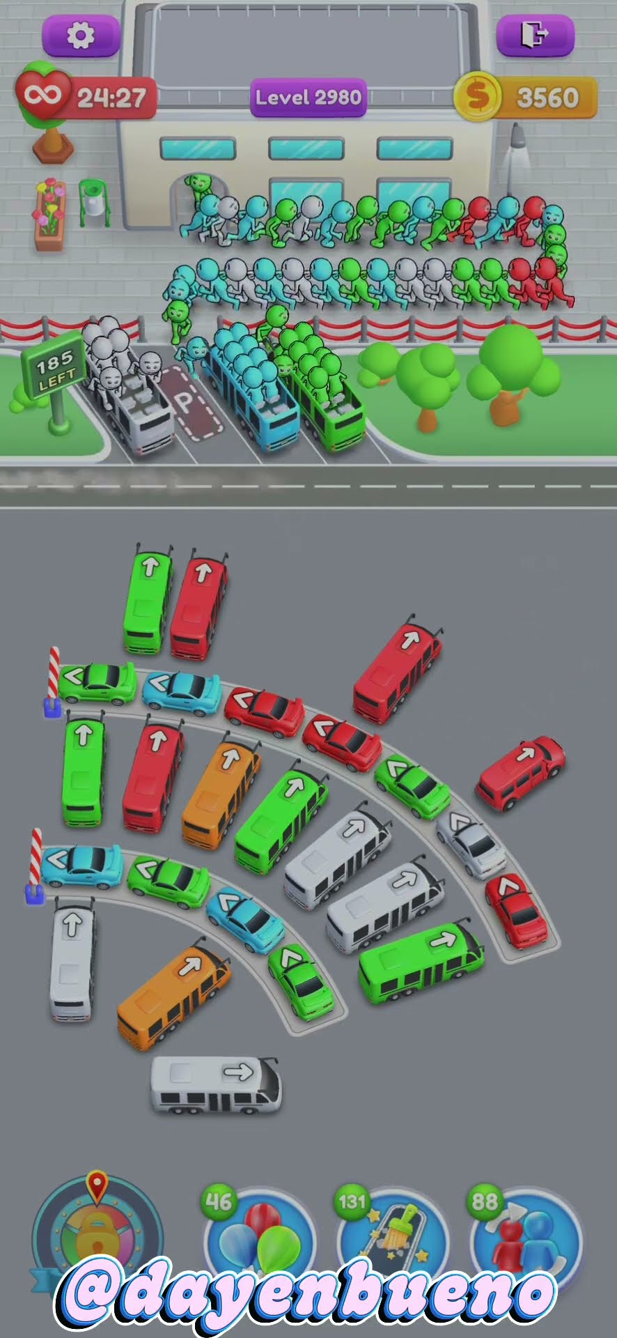 Crowd Express Level 2980 #crowdexpressalllevels #awesomegameplay