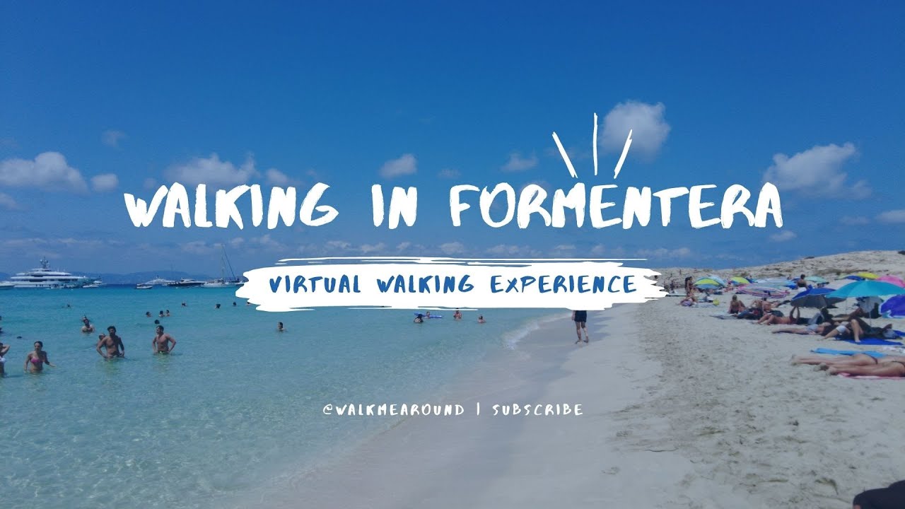Walking in Formentera | Spain | Summer 2022 | HD 4K 60fps