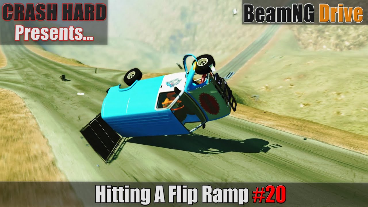 BeamNG Drive - Hitting A Flip Ramp #20