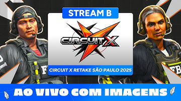 RED CANIDS X MIBR ACADEMY | CIRCUIT X RETAKE SÃO PAULO 2025 | DIA 2 !socio - Siga @Gaules nas redes
