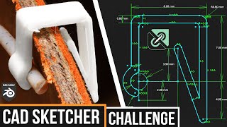 CAD Sketcher In Action | 10 Minute CAD Challenge