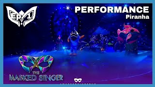 Ep. 2 Piranha Sings "It's All Coming Back To Me Now" | The Masked Singer UK | Season 5