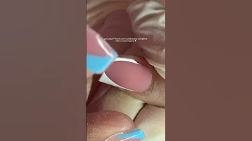 In Real Time So You Can Steal My Techniques Shorts Nailtutorial Frenchtips Nailart 
