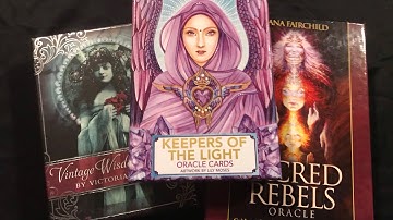 My Top 5 Self Care Oracle Decks