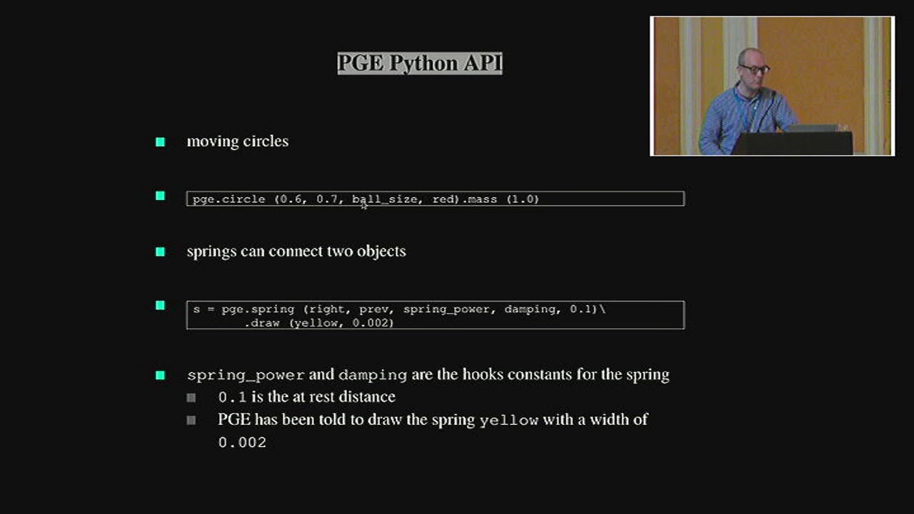 Image from PGE a Physics Game Engine for Pygame