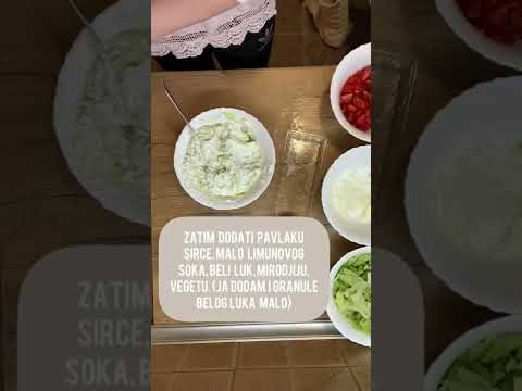 pileći giros-chicken gyros☺