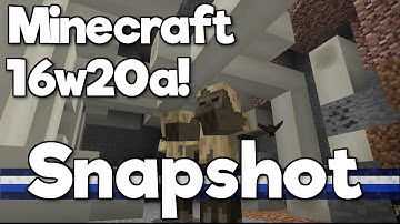 Minecraft 1.10 Snapshot! 16w20a - Polar Bears, Husks, Strays and NEW BLOCKS!