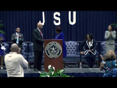 JSU Welcomes Interim president Rod Paige - YouTube