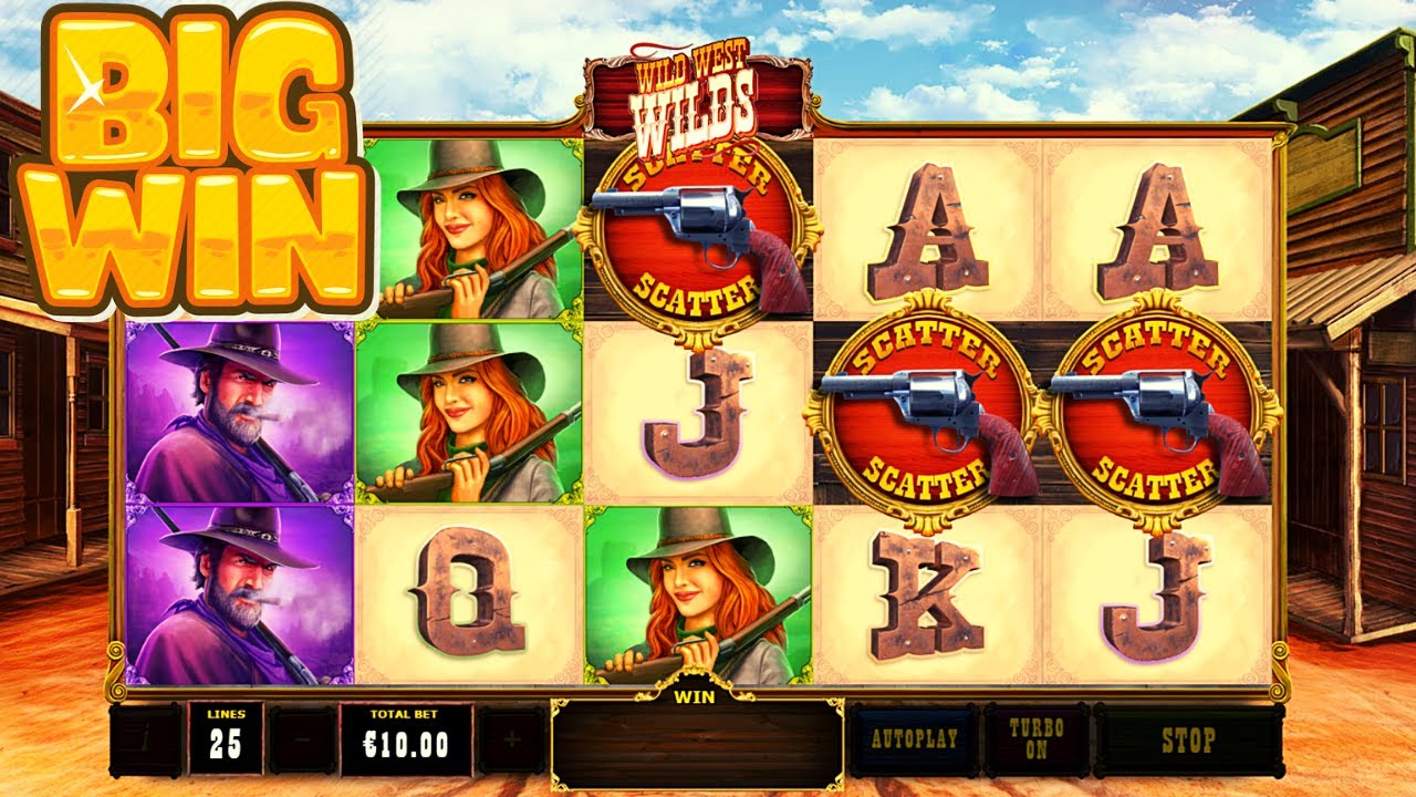 🤑 Wild West Wilds Big Win 💸 Slots by Playtech