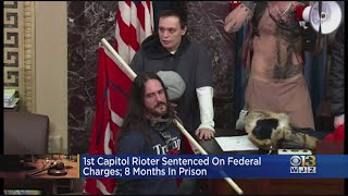 Capitol Rioter Who Breached Senate Sentenced To 8 Months