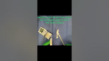 Instrument of the week: #3 Knife handle---How to load and unload a blade on a surgical scalpel