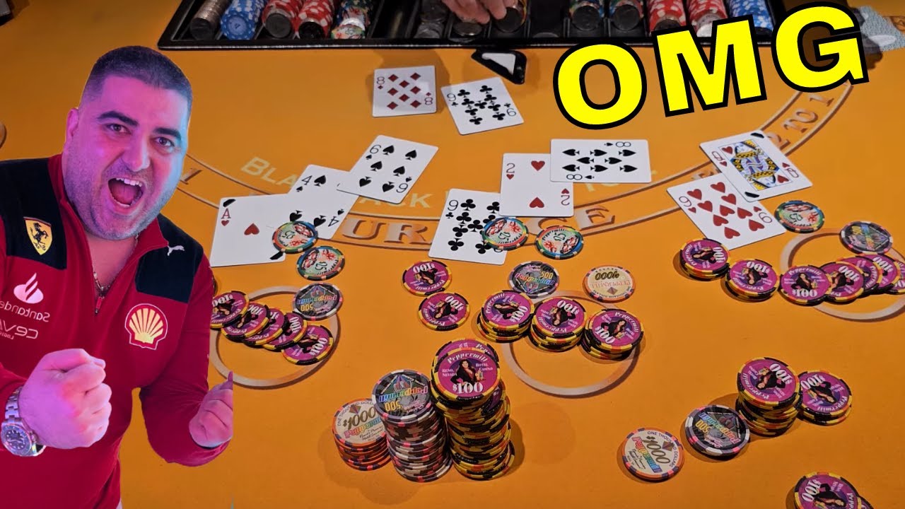 This Is How I Win On BLACK JACK Table Most Of The Time