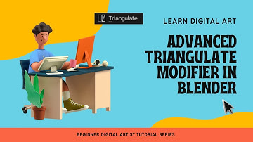 ֍ Blender 3D Animating Tutorial for Engineers in Hindi: Advanced Triangulate Modifier in Blender֍