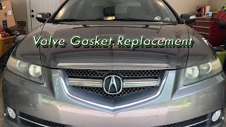 How To Replace The Valve Cover Gasket On A 2007 Acura TL Type S